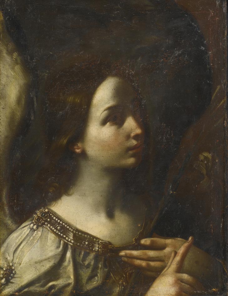 Archanděl Gabriel, 1600-1650 – Guido Reni, DRAŽBA Sothebys za 6.000 dolarů