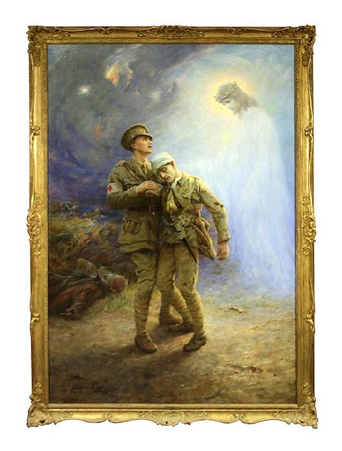 Přítel v bílém, 1915 – George Hillyard Swinstead, The Army Medical Services Museum