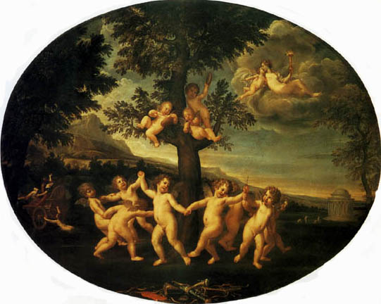 Tanec andílků, 1623 – Francesco Albani