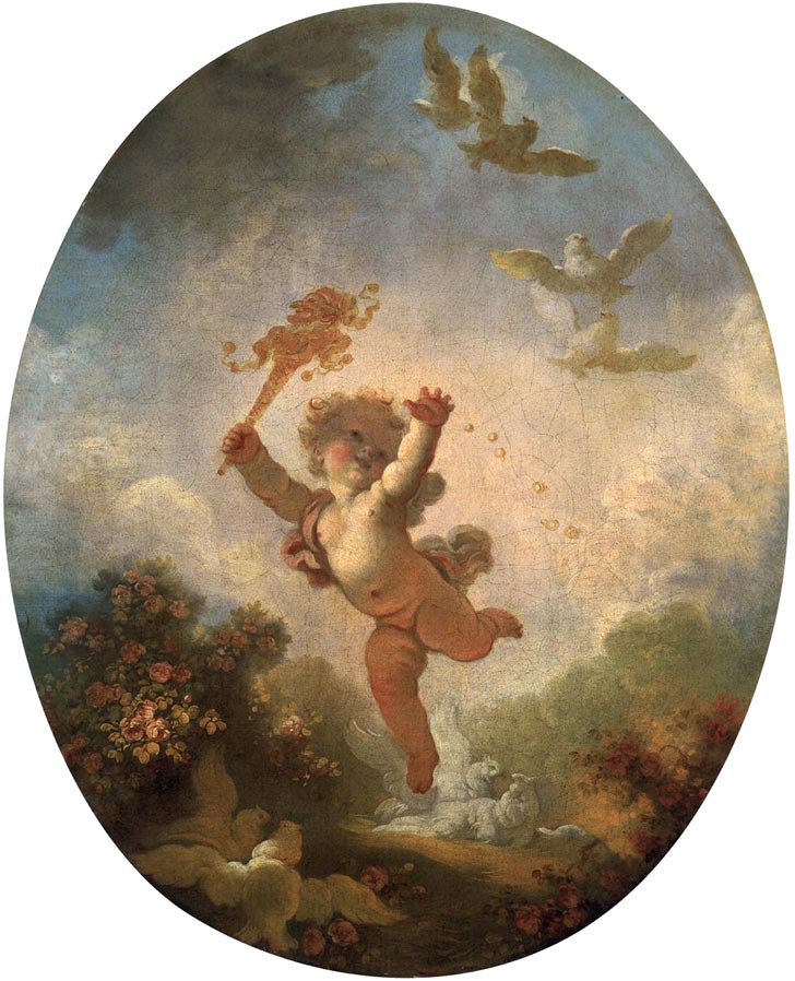 Láska jako bláhovost, 1775 – Jean-Honoré Fragonard