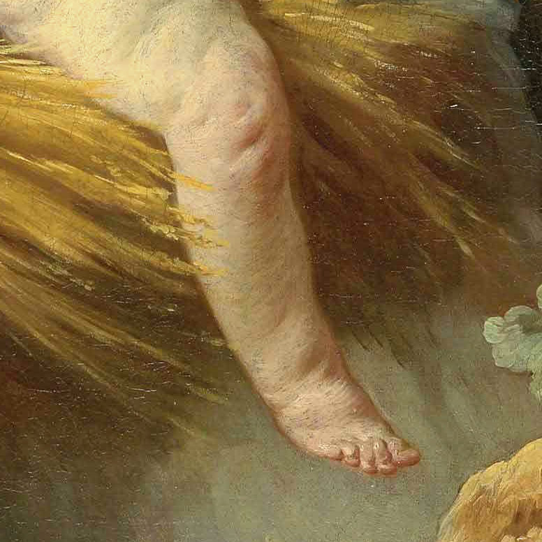 Sklizeň lásky, 1773 – Jean-Honoré Fragonard, DETAIL